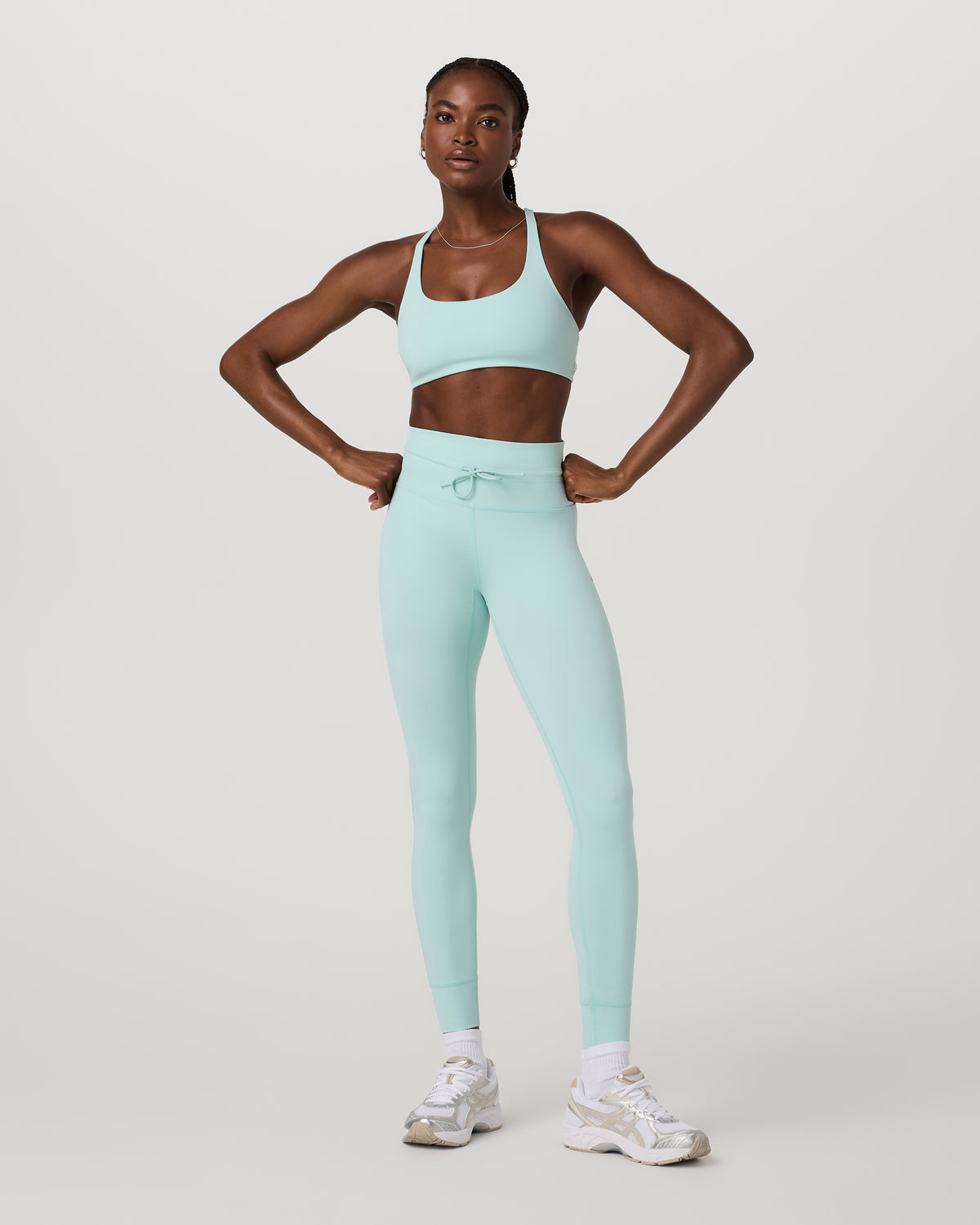 Vuori Yosemite Bra Women's Spearmint Strappy Sports Bra