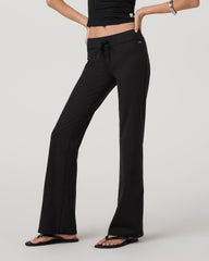 Vuori Halo Flare Pant Women's Solid Black Pants