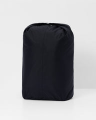 Vuori Packable Travel Bag Lightweight Black Roll Top Bag