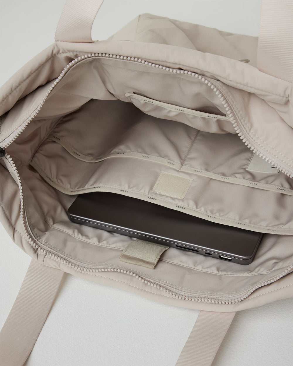 Vuori All Around Tote Ecru Tote Bag
