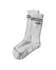 Vuori Vuori Crew Sock White Performance Crew Socks