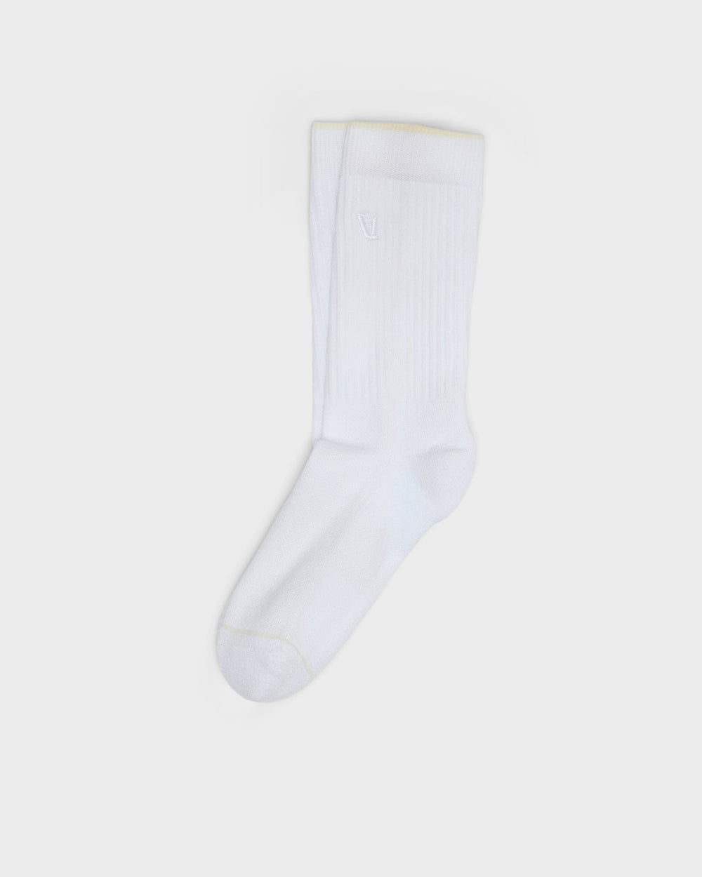 Vuori V1 Crew Sock White Crew Socks Clothing