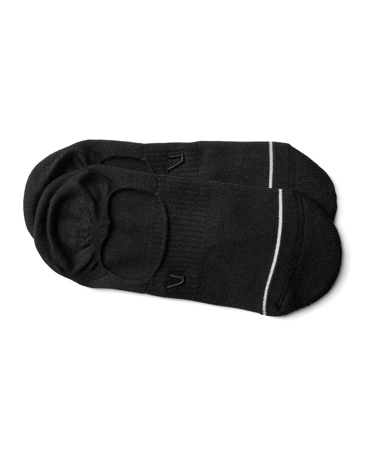 Vuori Vuori No Show Sock Black Moisture Wicking Socks