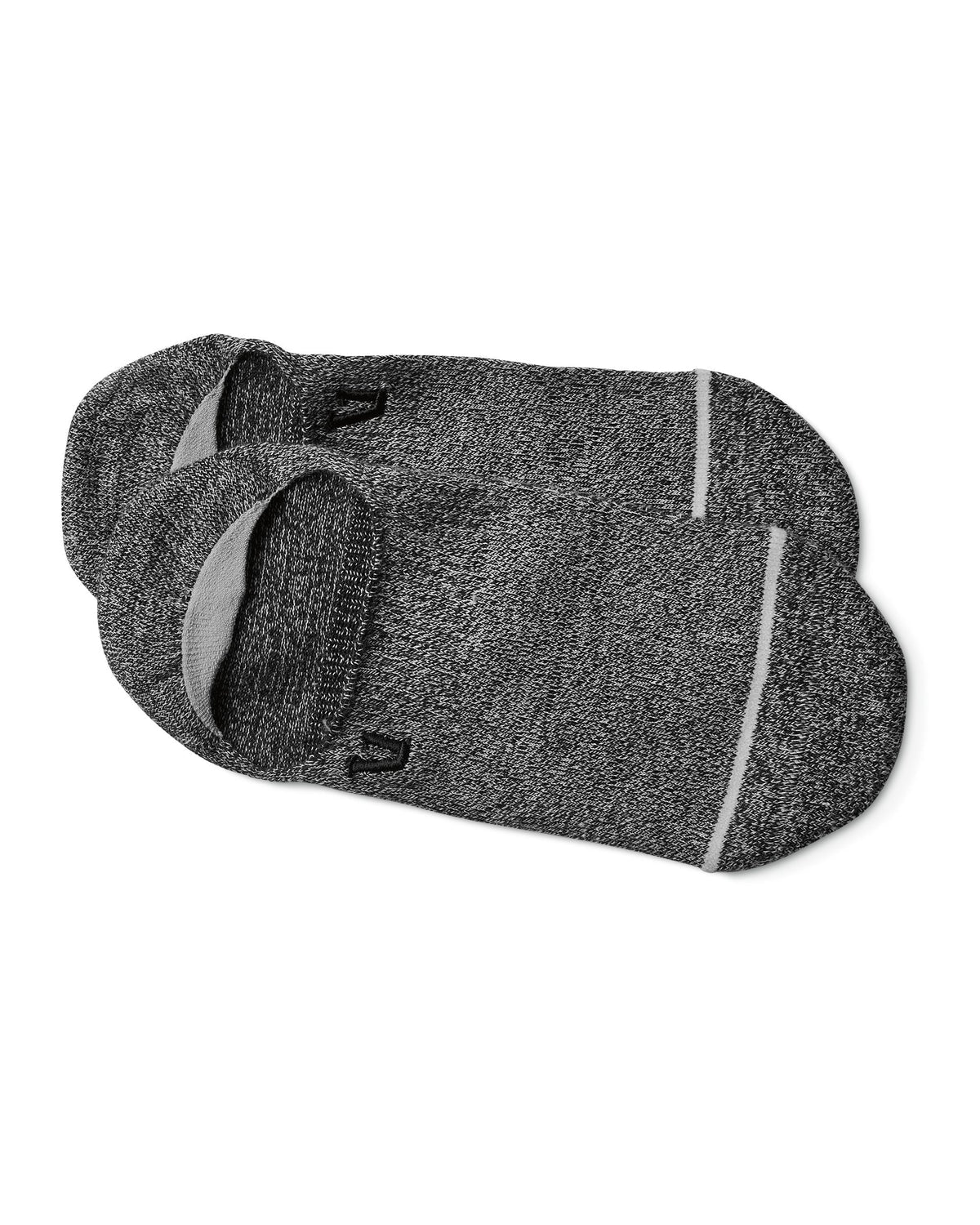 Vuori Vuori No Show Sock Heather Grey Socks Clothing