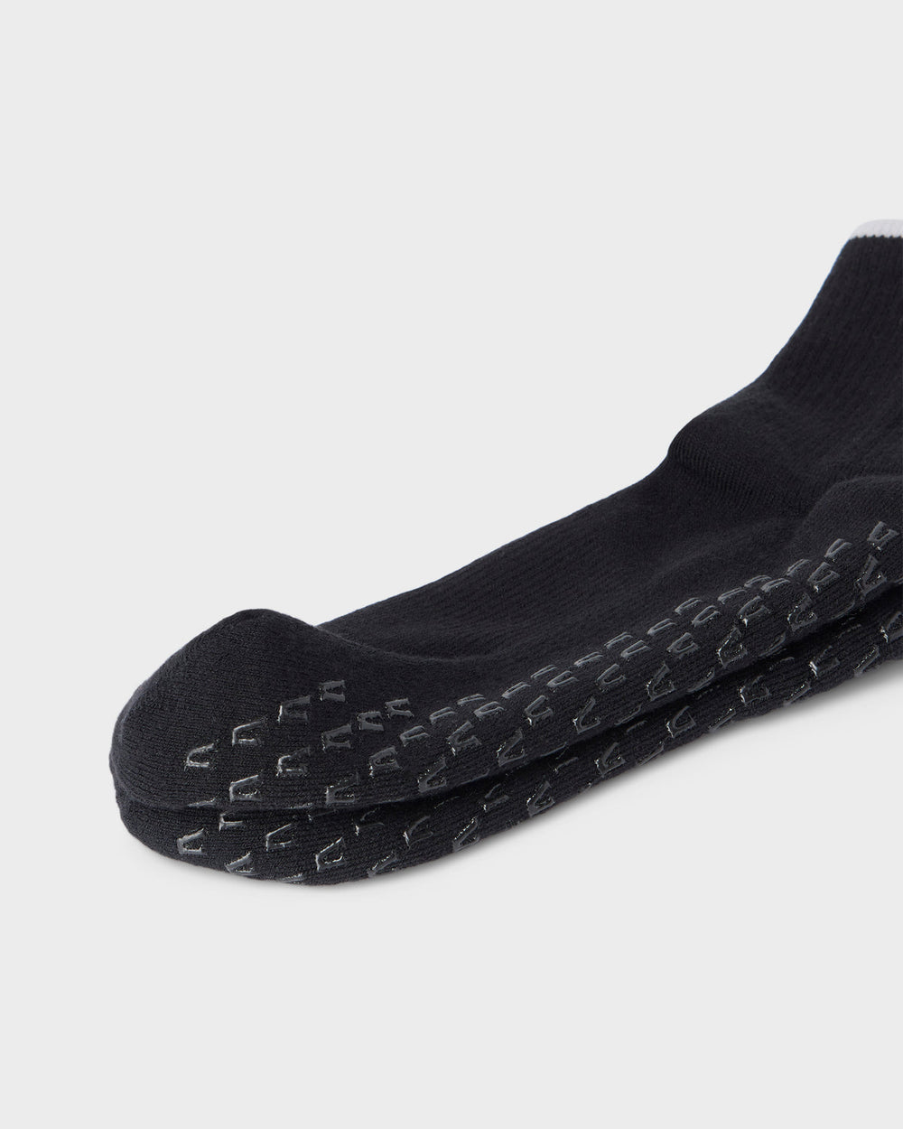 Vuori Half Crew Gripper Sock Black Grip Socks
