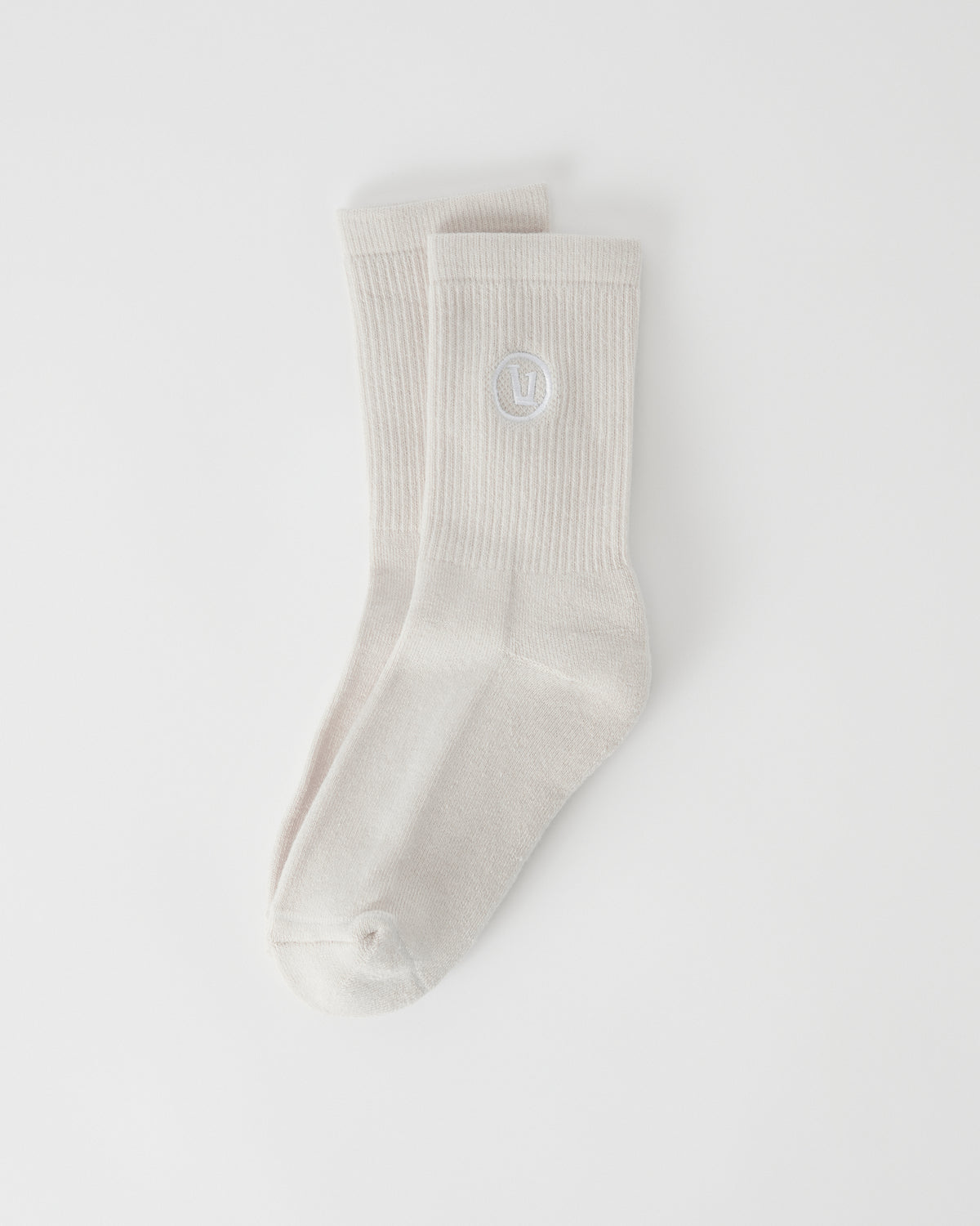 Vuori Half Crew Sock Salt Heather