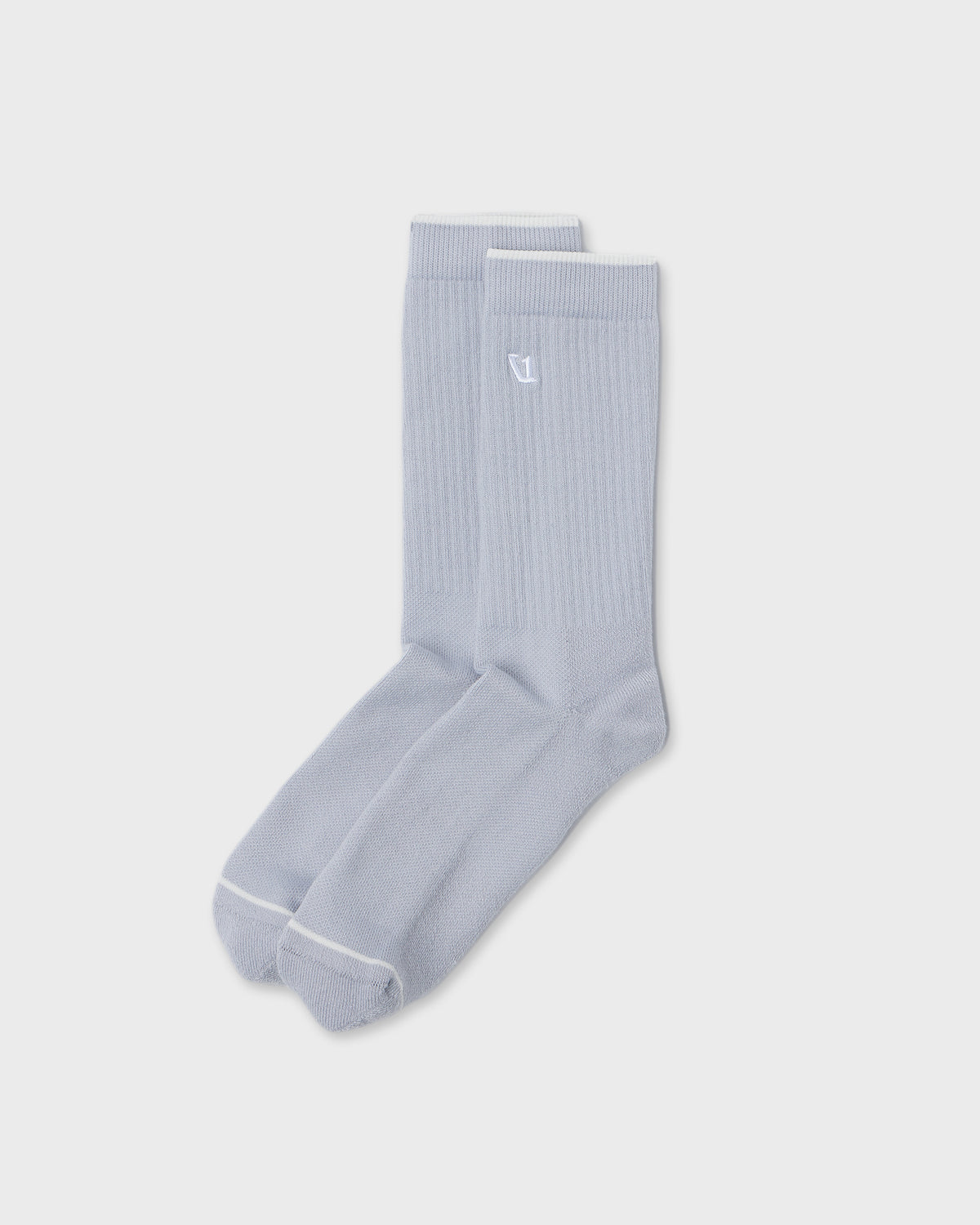 Vuori V1 Crew Sock Platinum Crew Socks