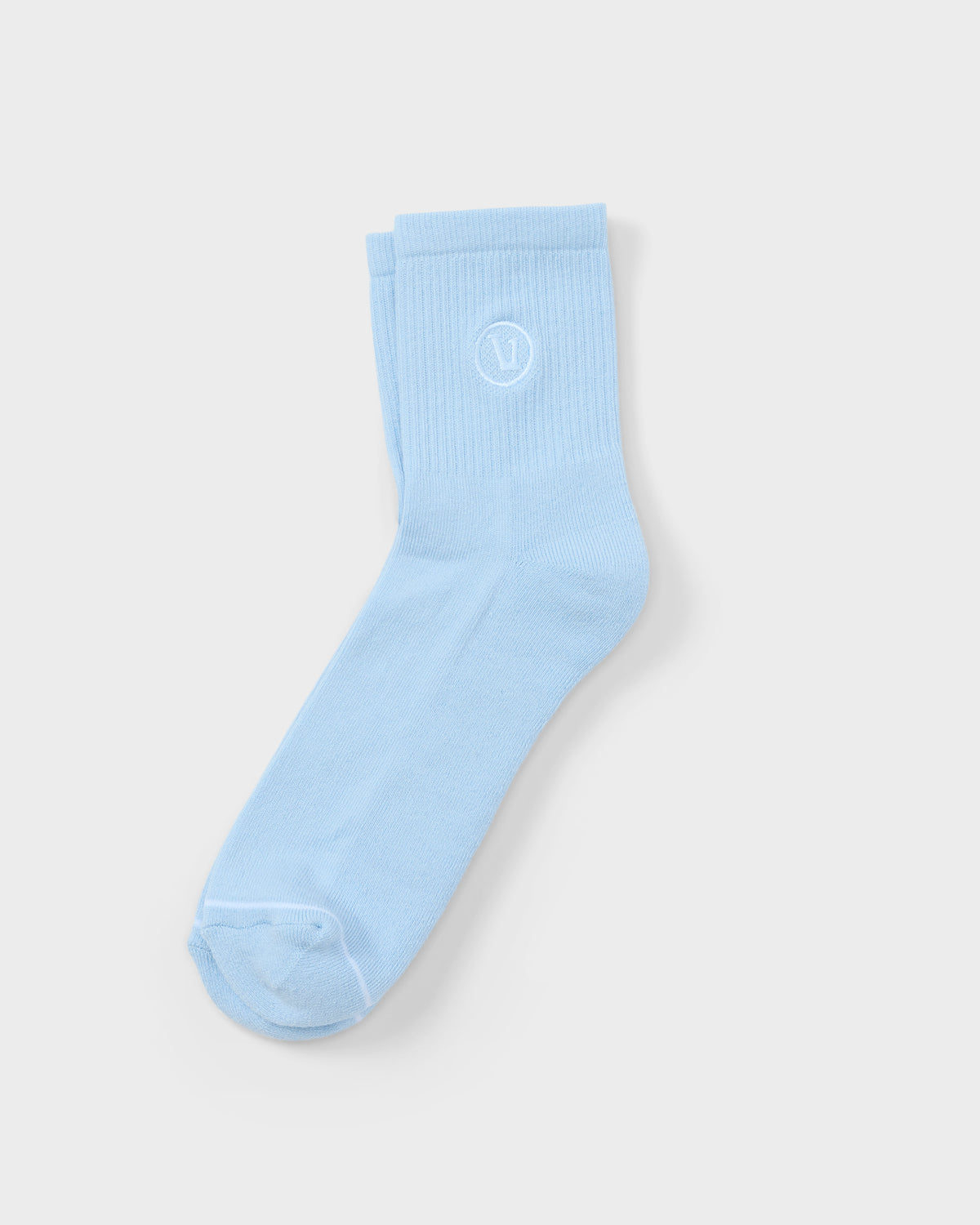 Vuori Half Crew Sock Crystal Blue Socks