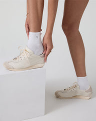 Vuori Quarter Crew V1 Sock 2.0 White