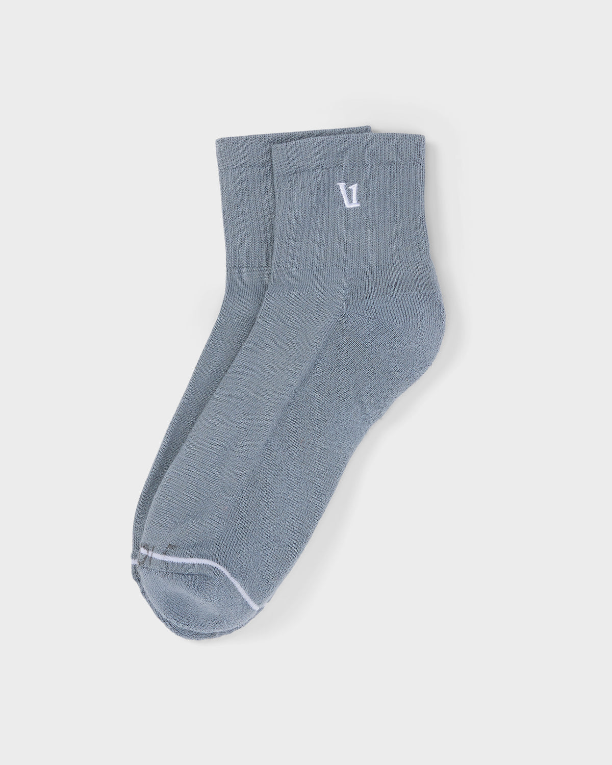 Vuori Quarter Crew V1 Sock Slate Blue Crew Socks