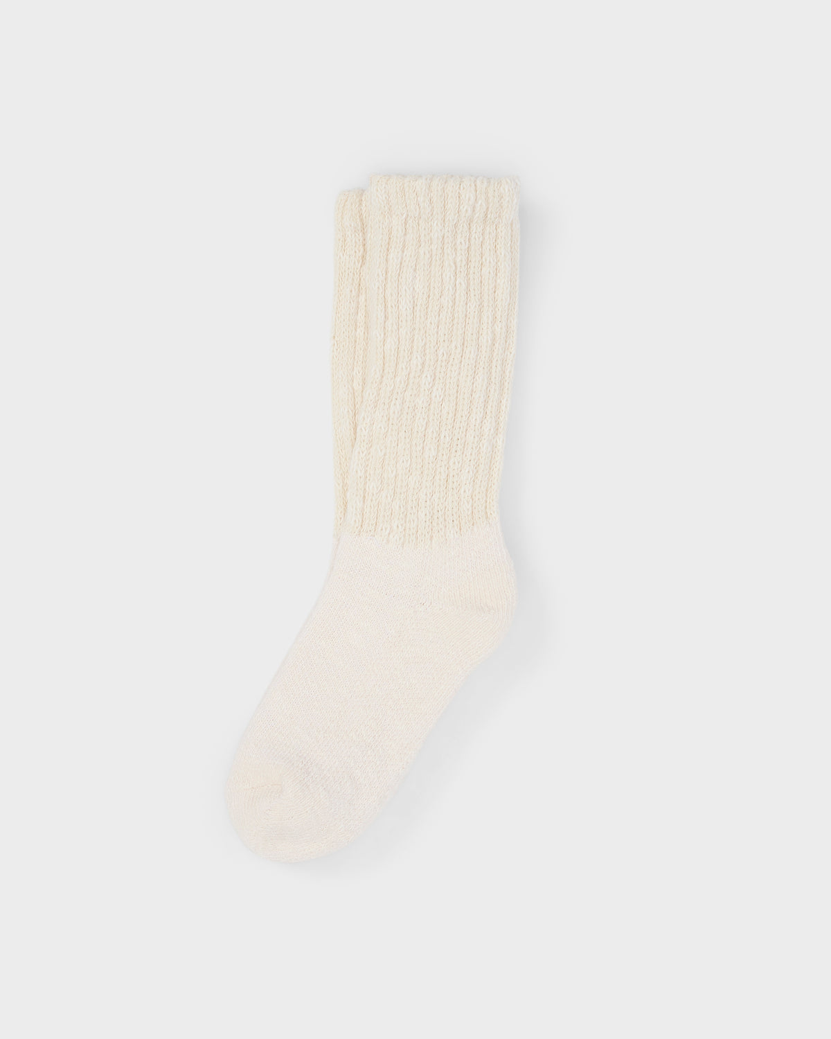 Vuori Cozy Sock Plush, Soft Marshmallow Heather Sock