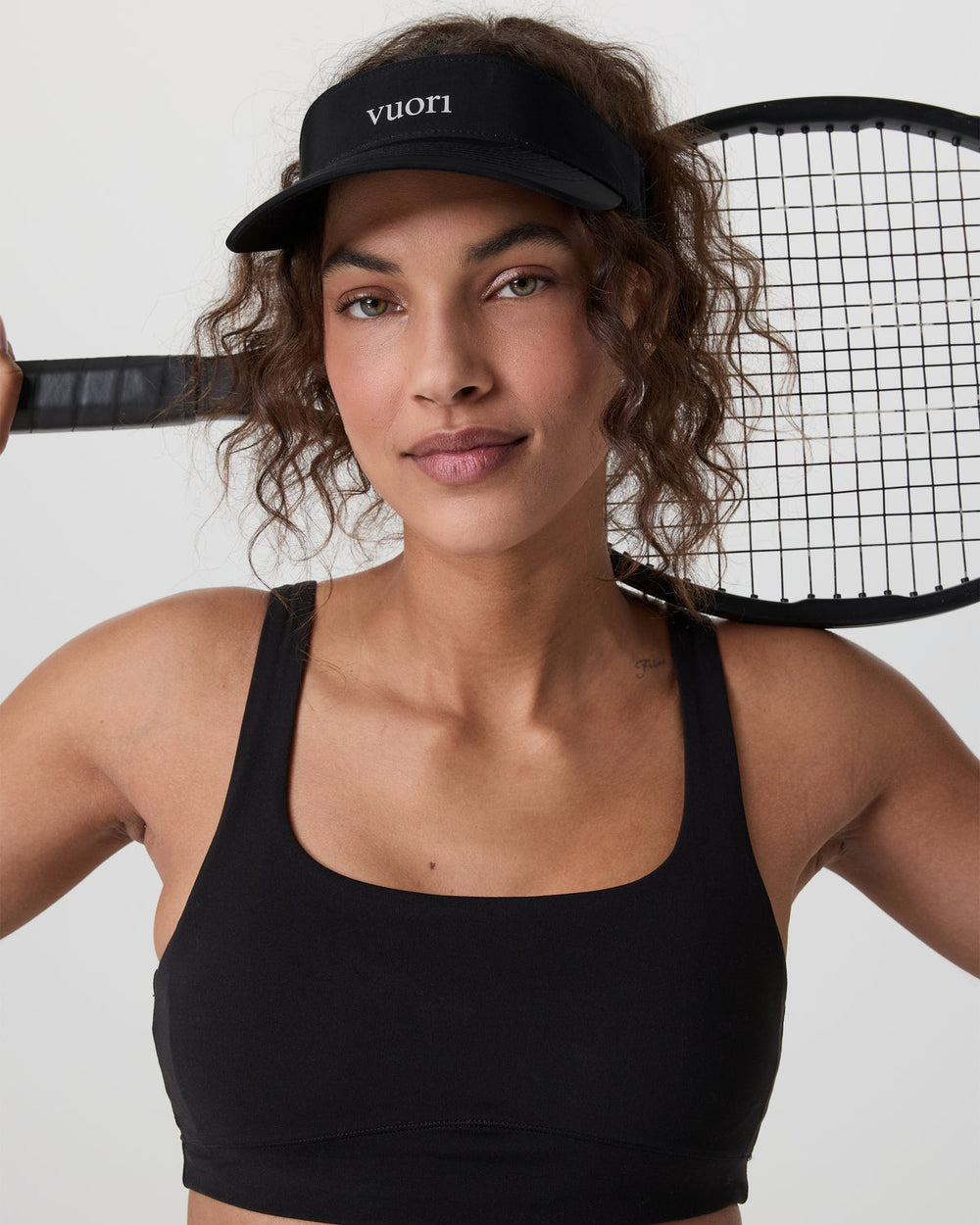 Vuori Topspin Visor 2.0 Black