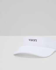 Vuori Topspin Visor 2.0 White