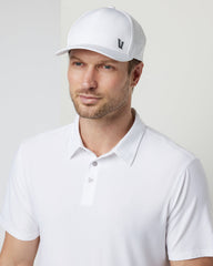 Vuori V1 Water Tech Hat White Floating Hat
