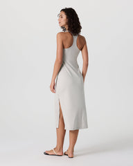 Vuori Halo Racerback Dress Ecru Heather