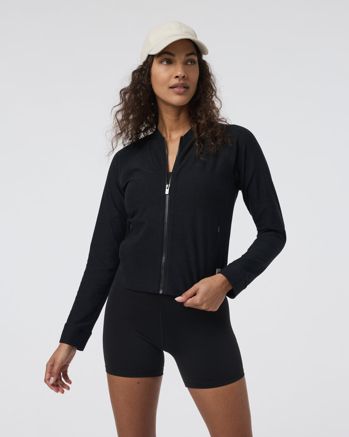 Vuori Elevation Track Jacket Black Heather