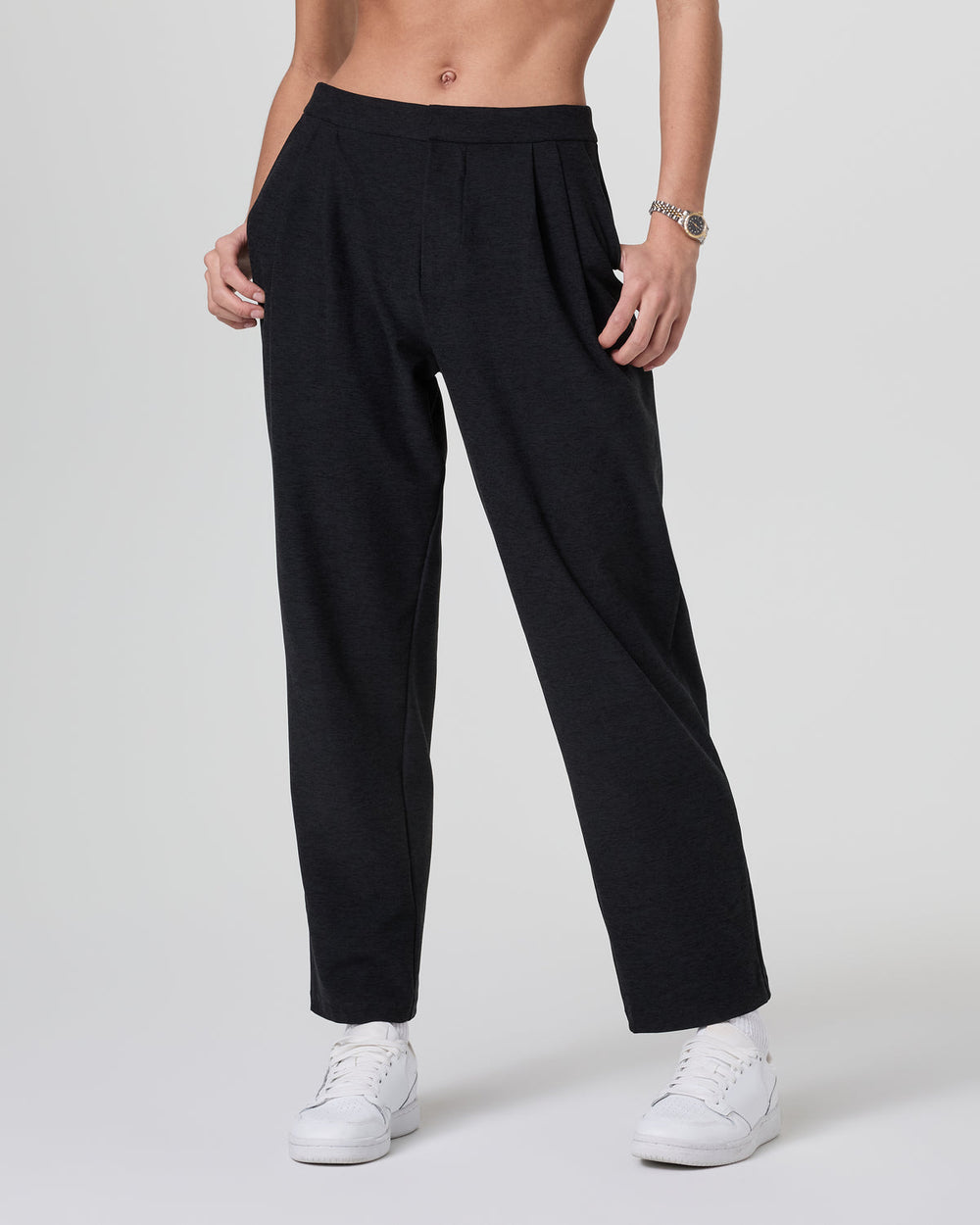 Vuori Elevation Ankle Trouser Black Heather