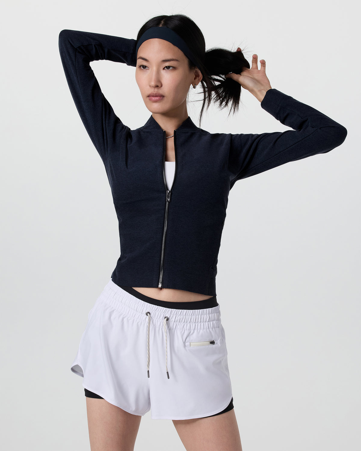 Vuori Elevation Track Jacket Midnight Heather