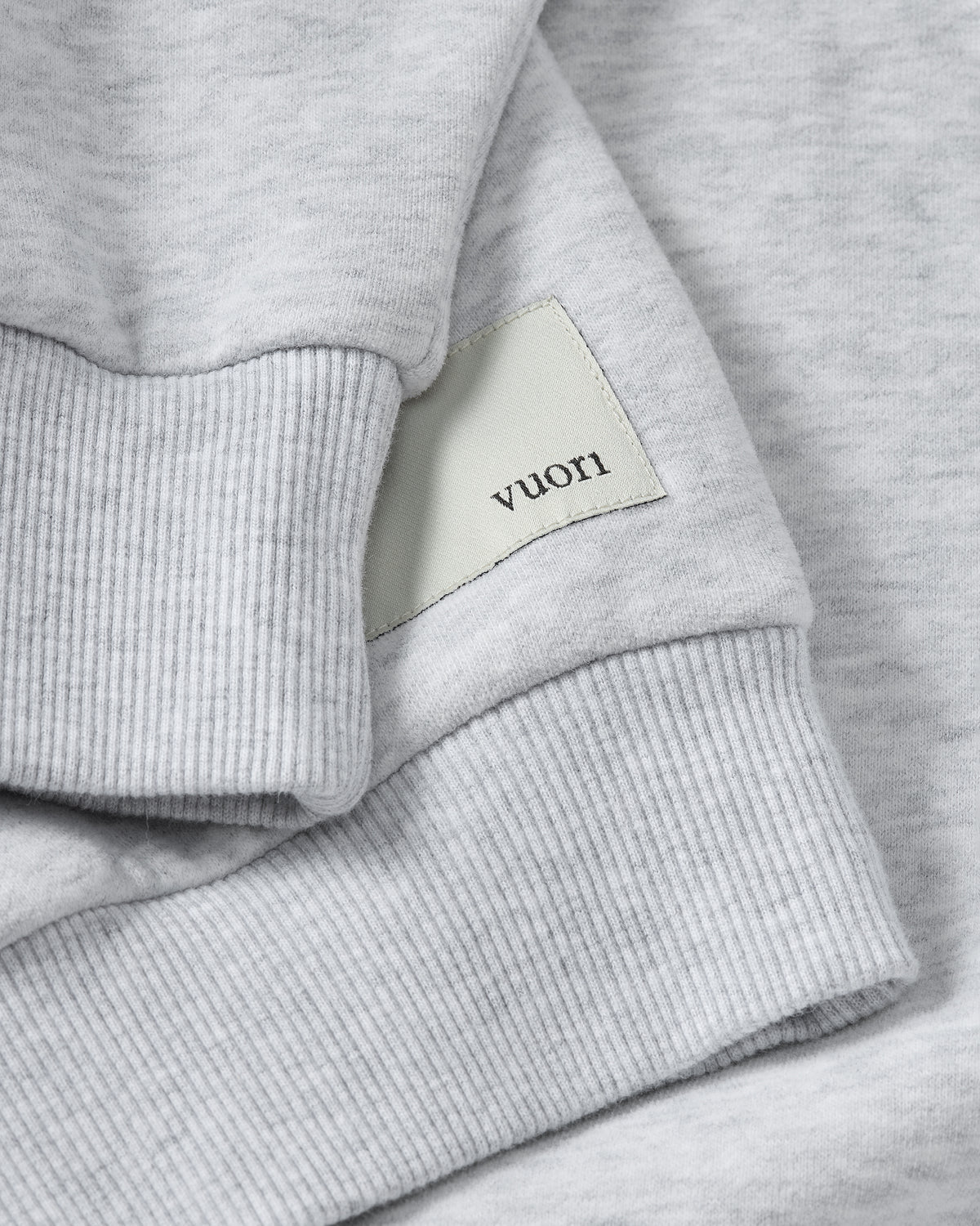 Vuori Restore Oversized Hoodie Pale Grey Heather
