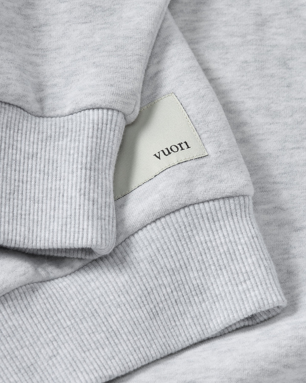 Vuori Restore Oversized Hoodie Pale Grey Heather