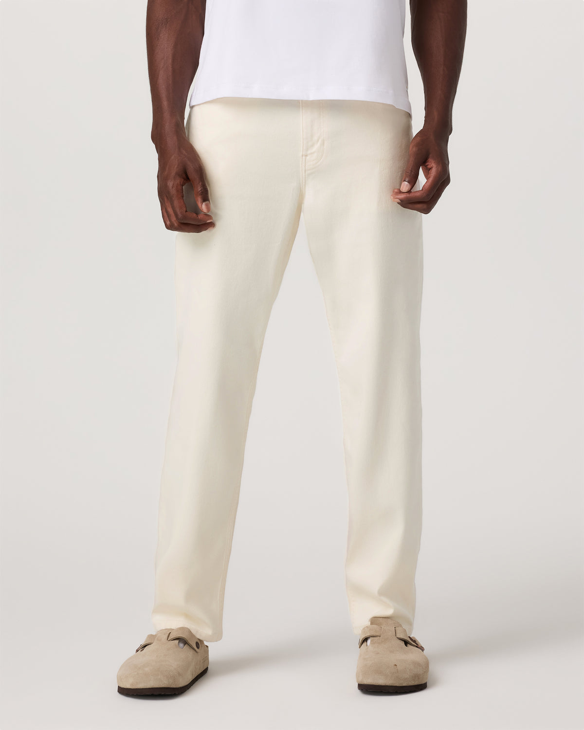 Vuori Benton Stretch Twill Pant Classic Fit 30" Natural Jeans