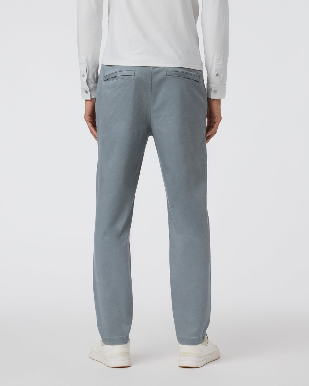 Vuori Fletcher Elastic Waist Pant Athletic Slim Fit 30" Dusty Blue