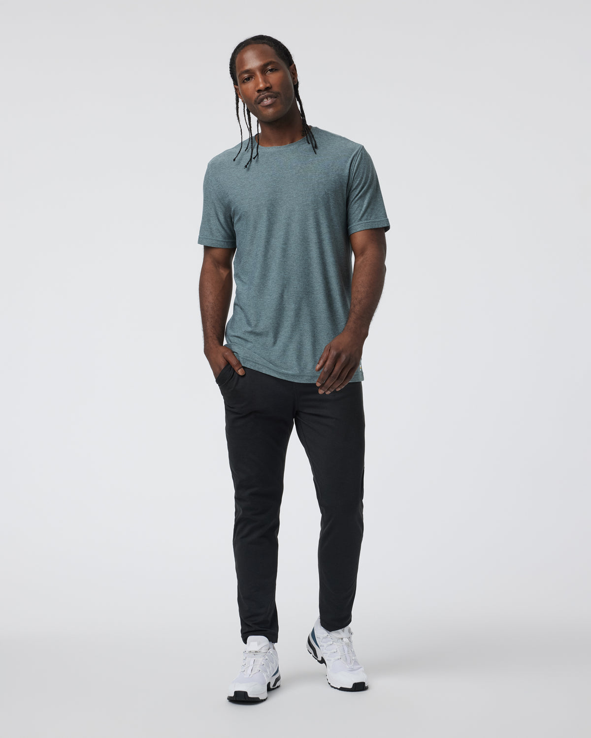 Vuori Coronado Pant Black Heather DreamKnit™ Warm Pants