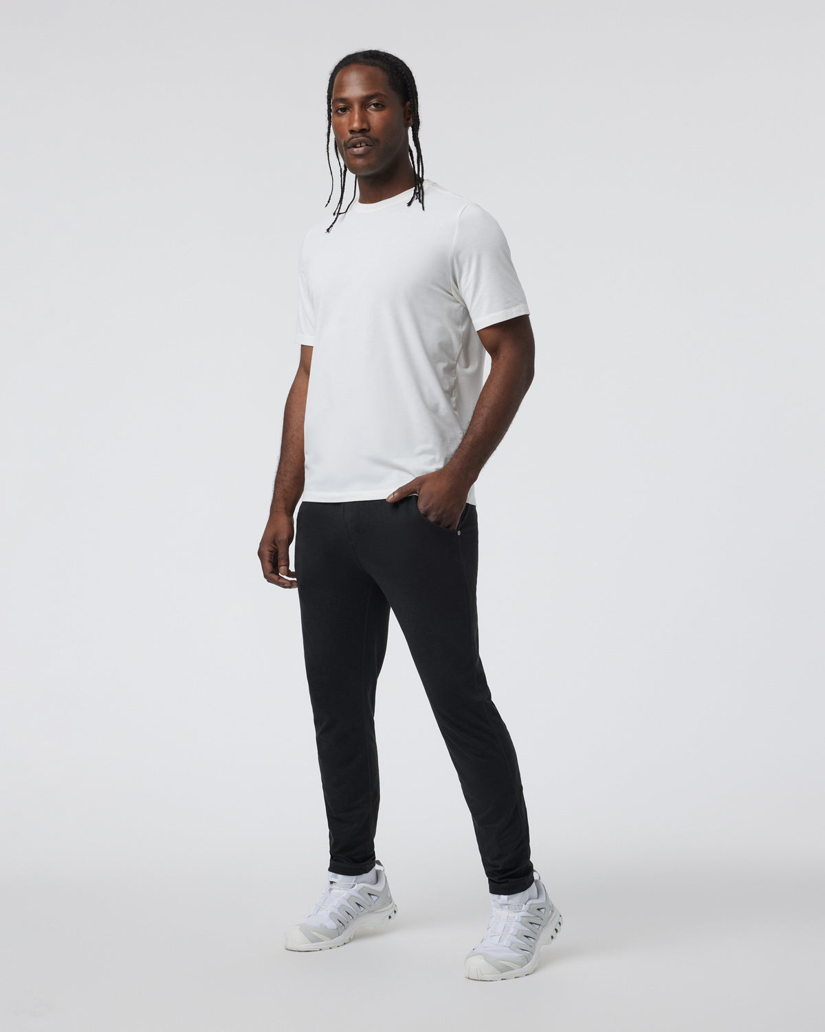 Vuori Ponto Performance Pant Black Heather Sweatpants