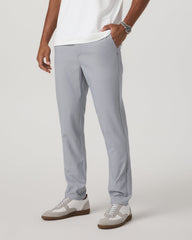 Vuori Cascade Tech Chino Athletic Slim Fit 30" Heather Grey