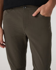Vuori Meta Pant Men's Oregano Green 5 Pocket Pants