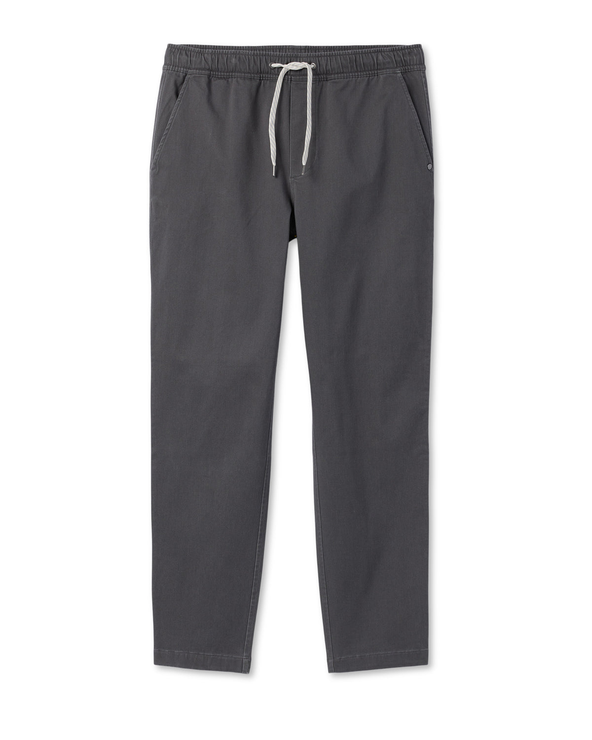 Vuori Fletcher Elastic Waist Pant Athletic Slim Fit 30" Dark Pewter