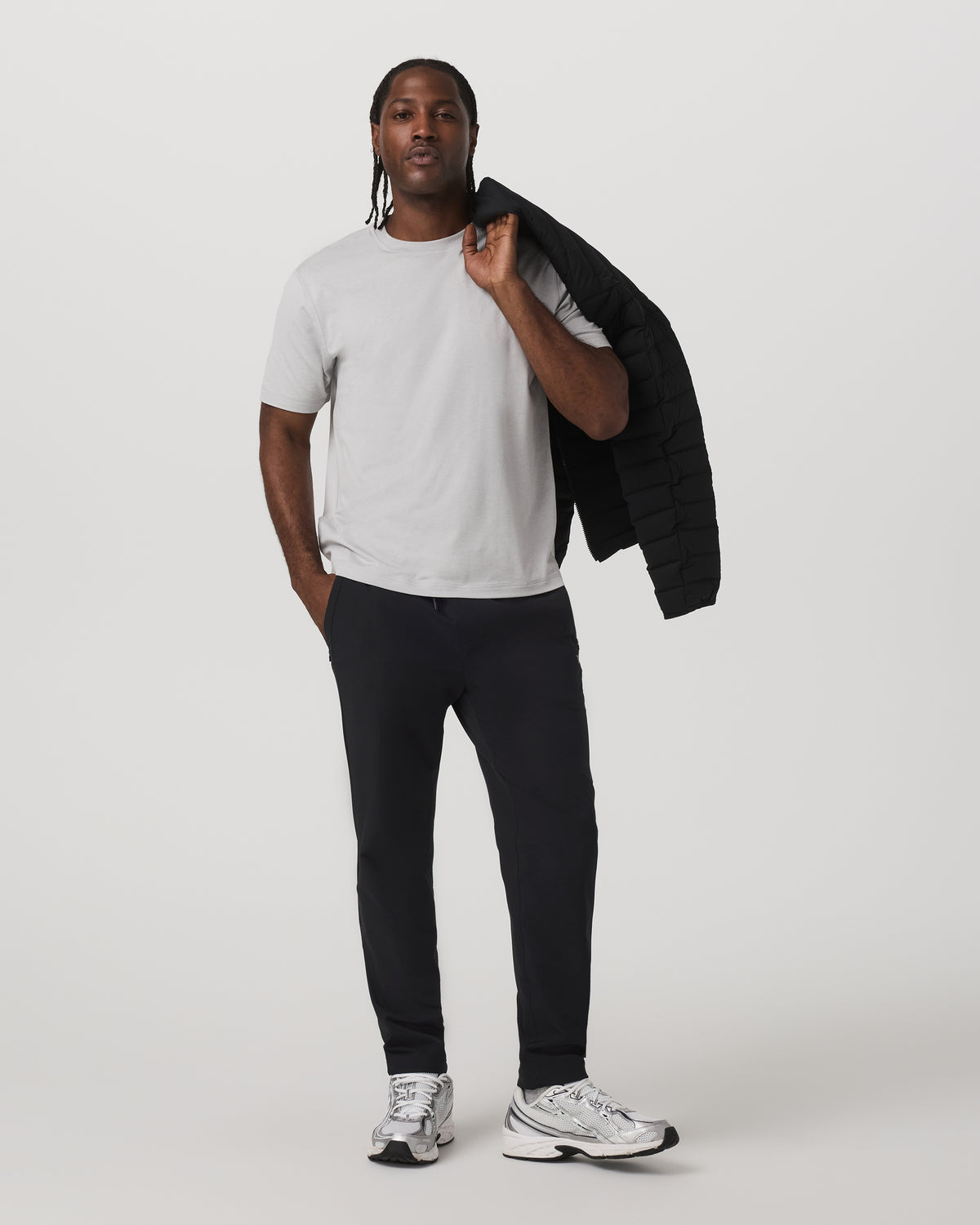 Vuori Train Tech HD Pant Classic 29" Men's Black Pants