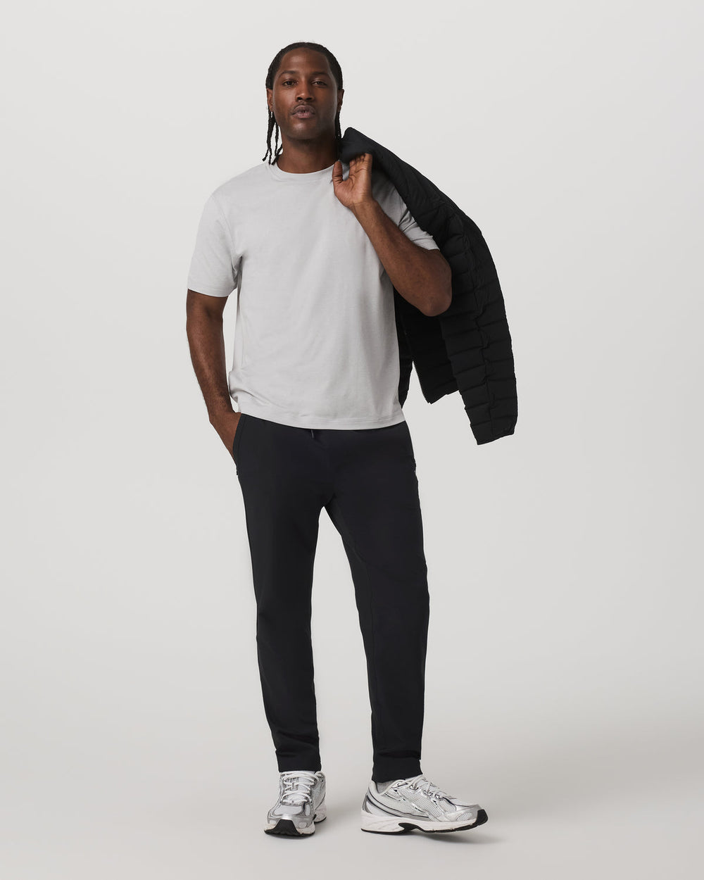 Vuori Train Tech HD Pant Classic 29" Men's Black Pants