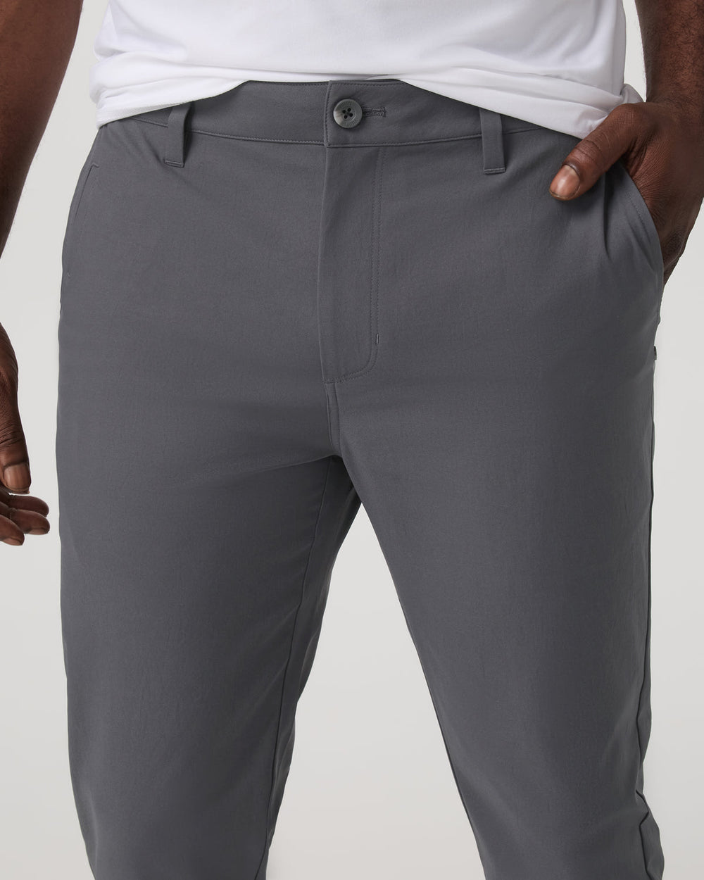 Vuori Cascade Tech Chino Pant 32" Men's Charcoal Chinos