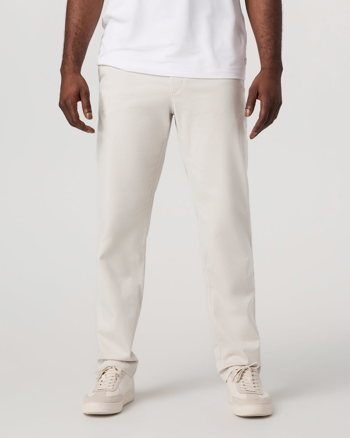 Vuori Fletcher Chino Pant Classic 32" Men's Oatmeal Chino Pants