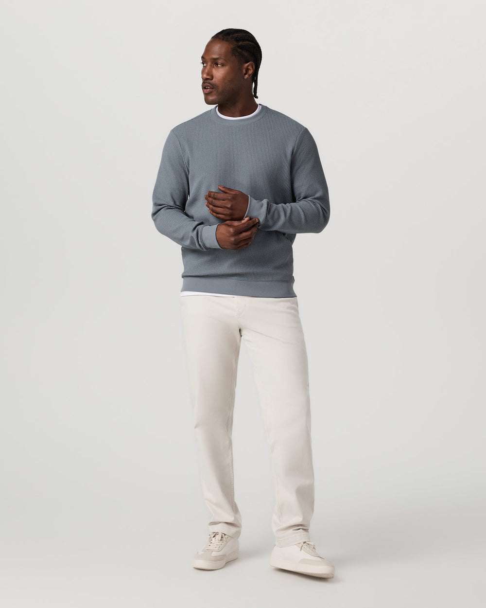 Vuori Fletcher Chino Pant Classic 32" Men's Oatmeal Chino Pants