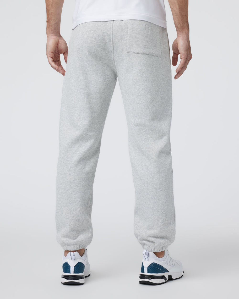 Vuori Seaside Sweatpant 28" Men's Light Heather Grey Sweatpant