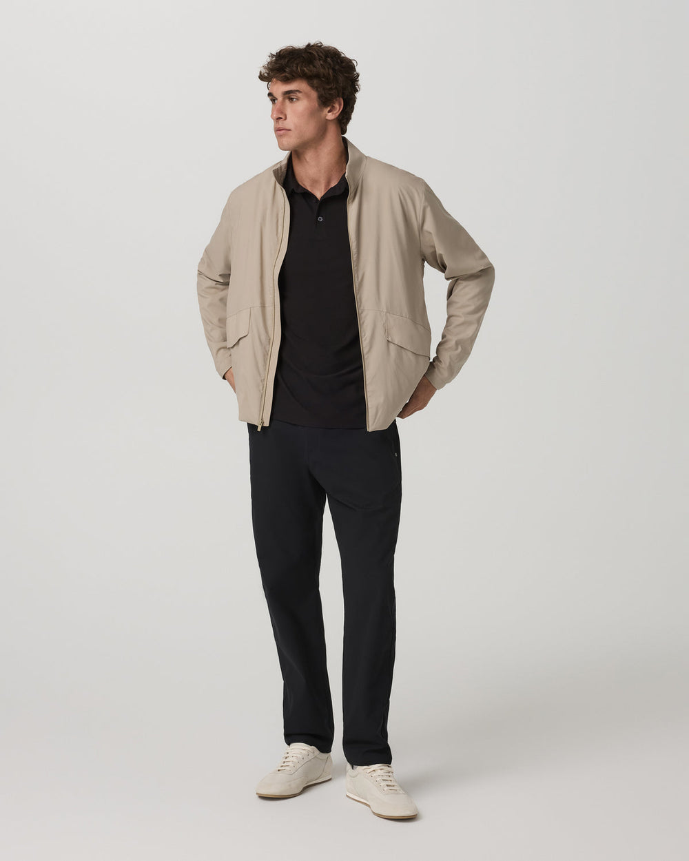Vuori Meta Trouser Classic Fit 30" Men's Black Tailored Pants