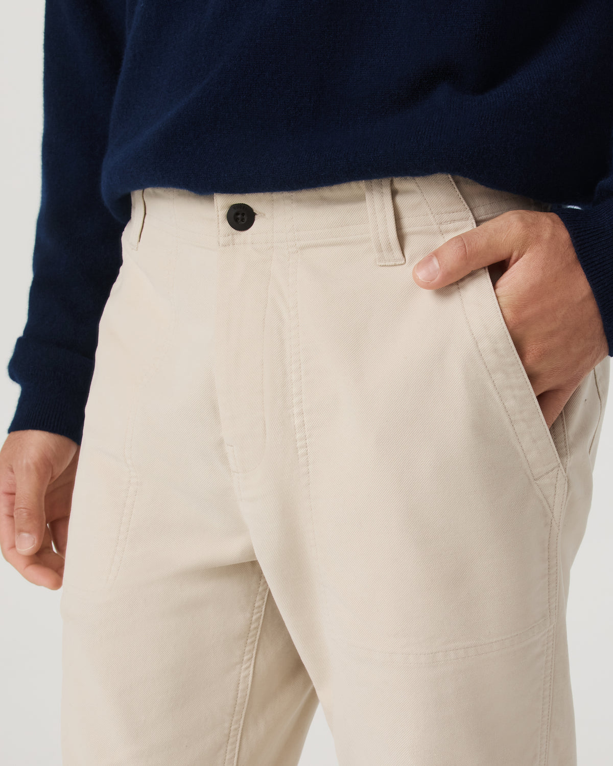 Vuori Ridge Pant Classic Fit Men's Bone Casual Utility Pants