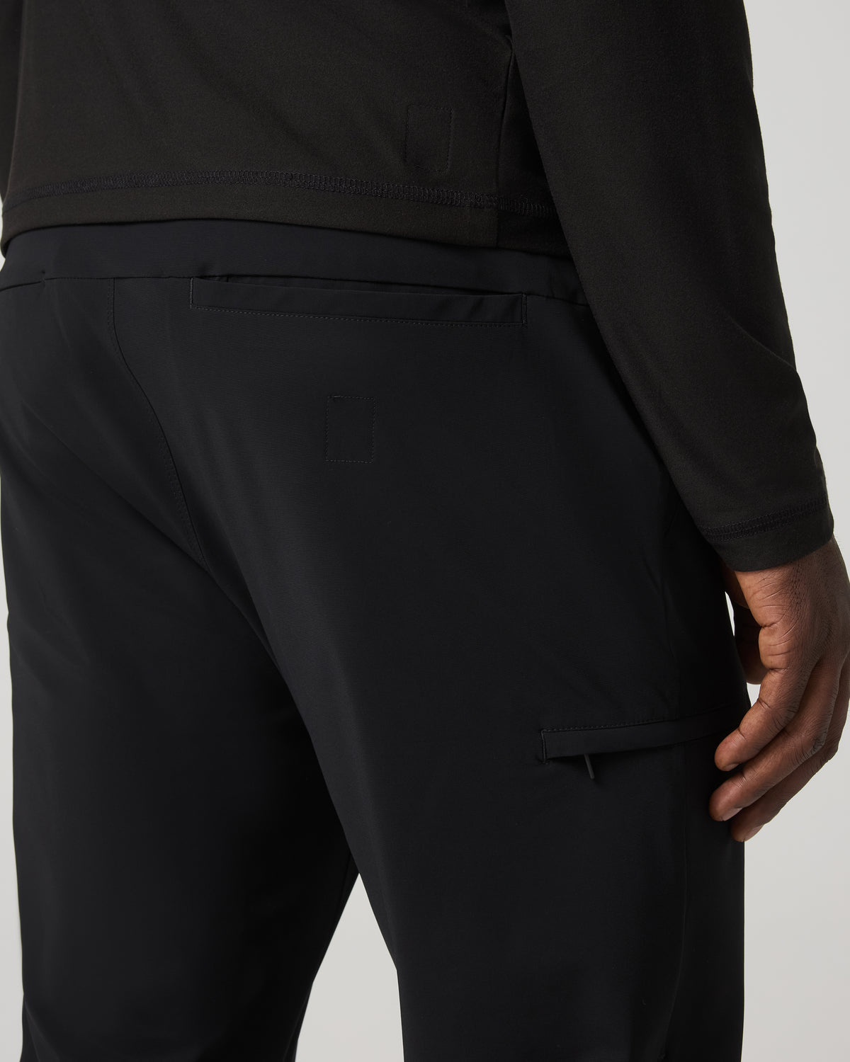 Vuori Fleet Trouser Classic Fit 30" Men's Black Chino Pants