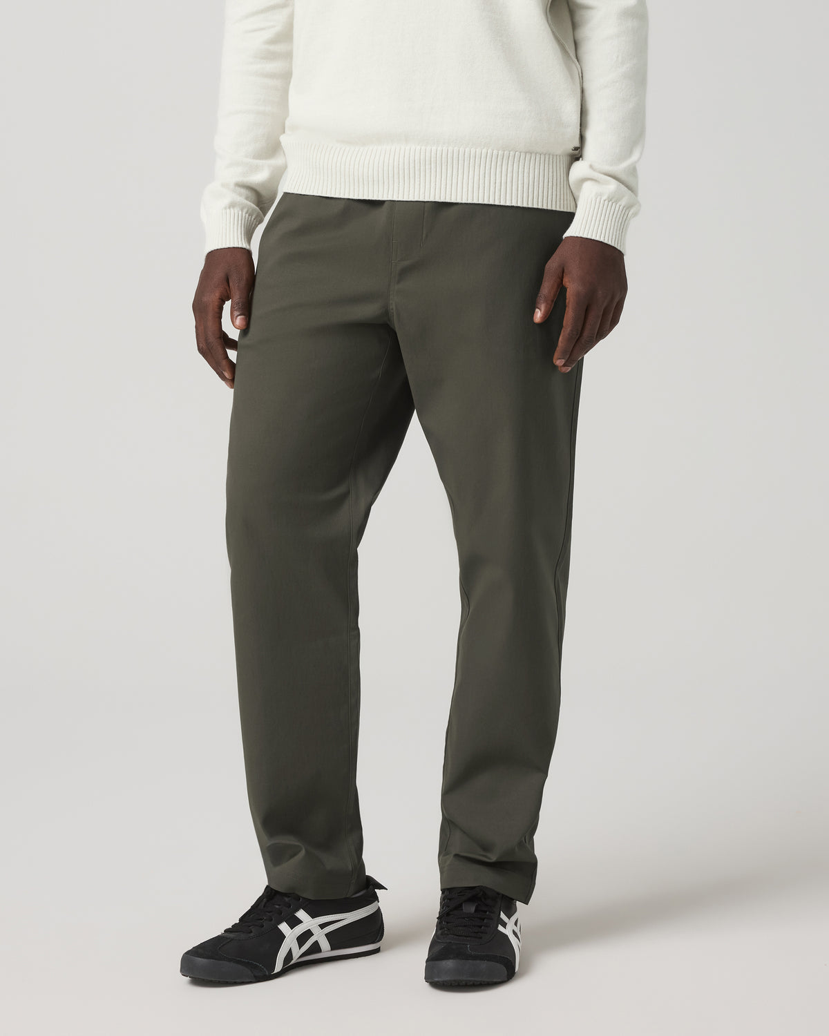 Vuori Cascade Elastic Waist Trouser Classic Fit 30" Dark Oregano