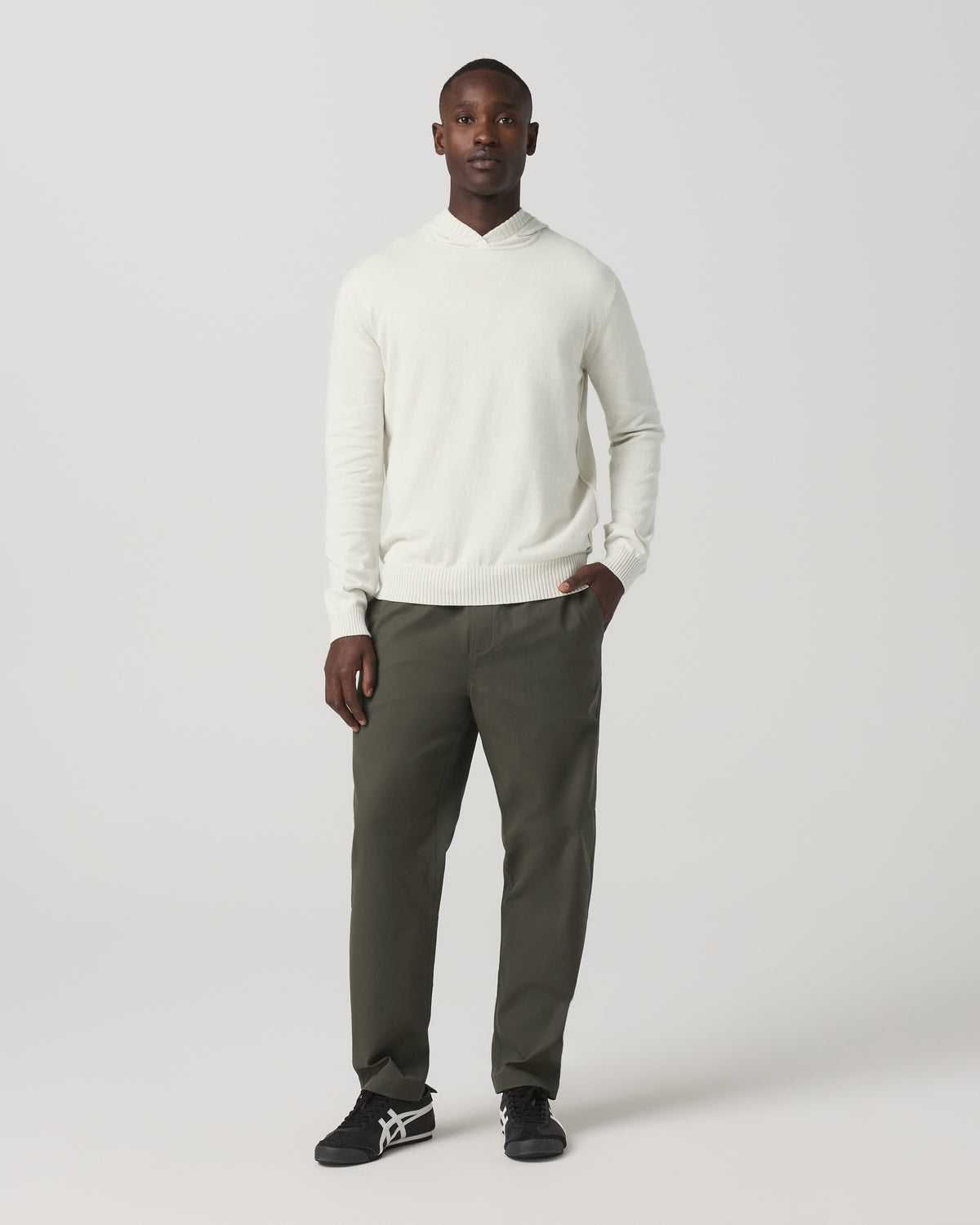 Vuori Cascade Elastic Waist Trouser Classic Fit 30" Dark Oregano