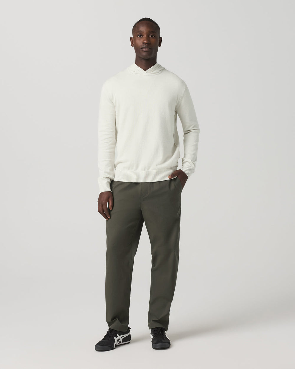 Vuori Cascade Elastic Waist Trouser Classic Fit 30" Dark Oregano