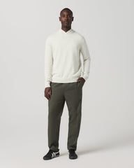 Vuori Cascade Elastic Waist Trouser Classic Fit 30" Dark Oregano