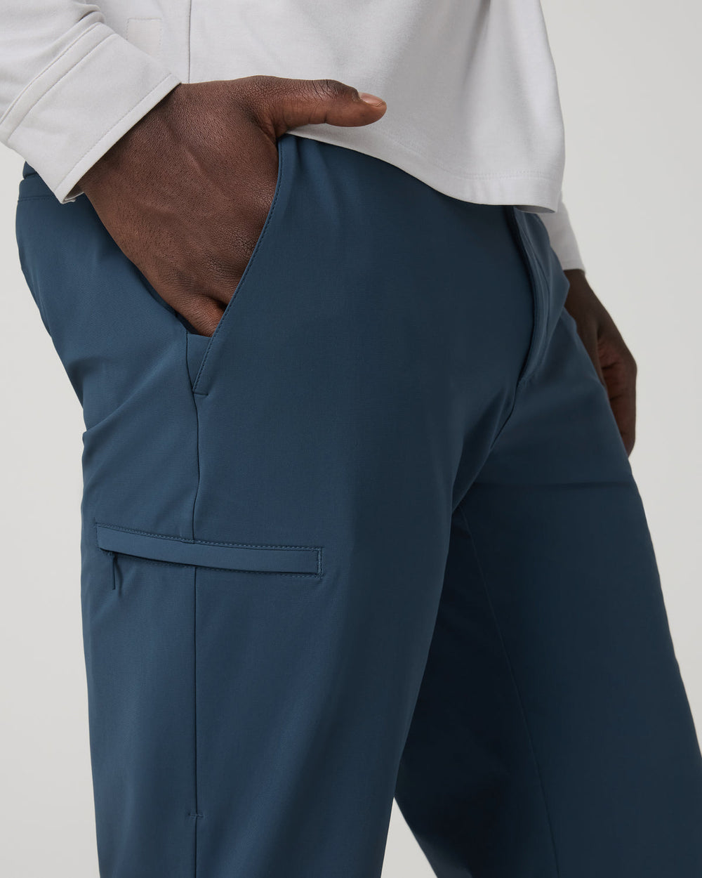 Vuori Fleet Trouser Classic Fit 30" Men's Ocean Blue Chino Pant