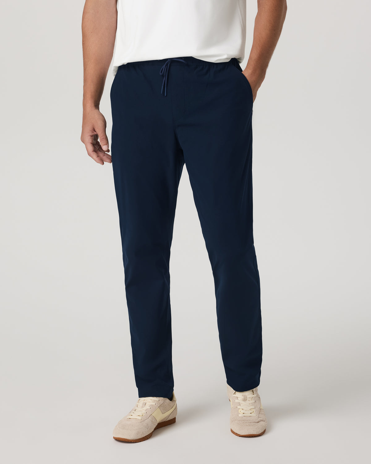 Vuori Meta Elastic Waist Pant Classic Fit Men's Ink Pants