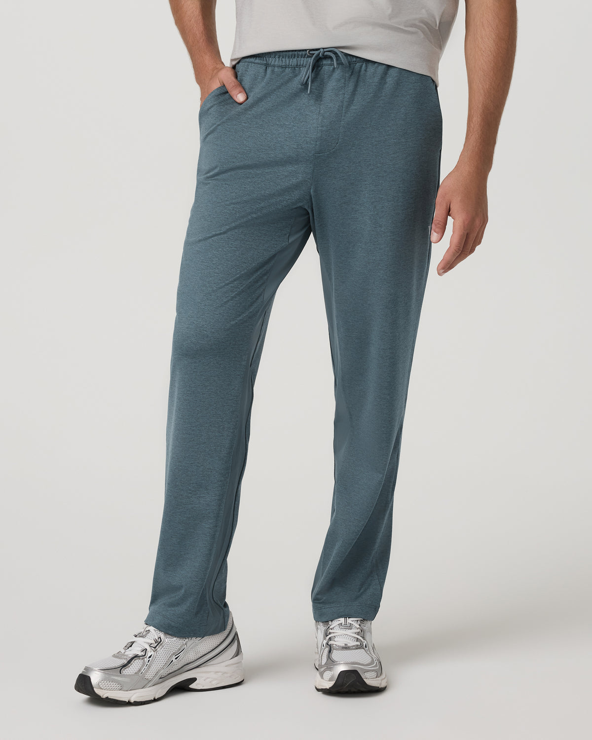 Vuori Men's Sunday Performance Track Pant 30" Blue Sea Heather| Vuori