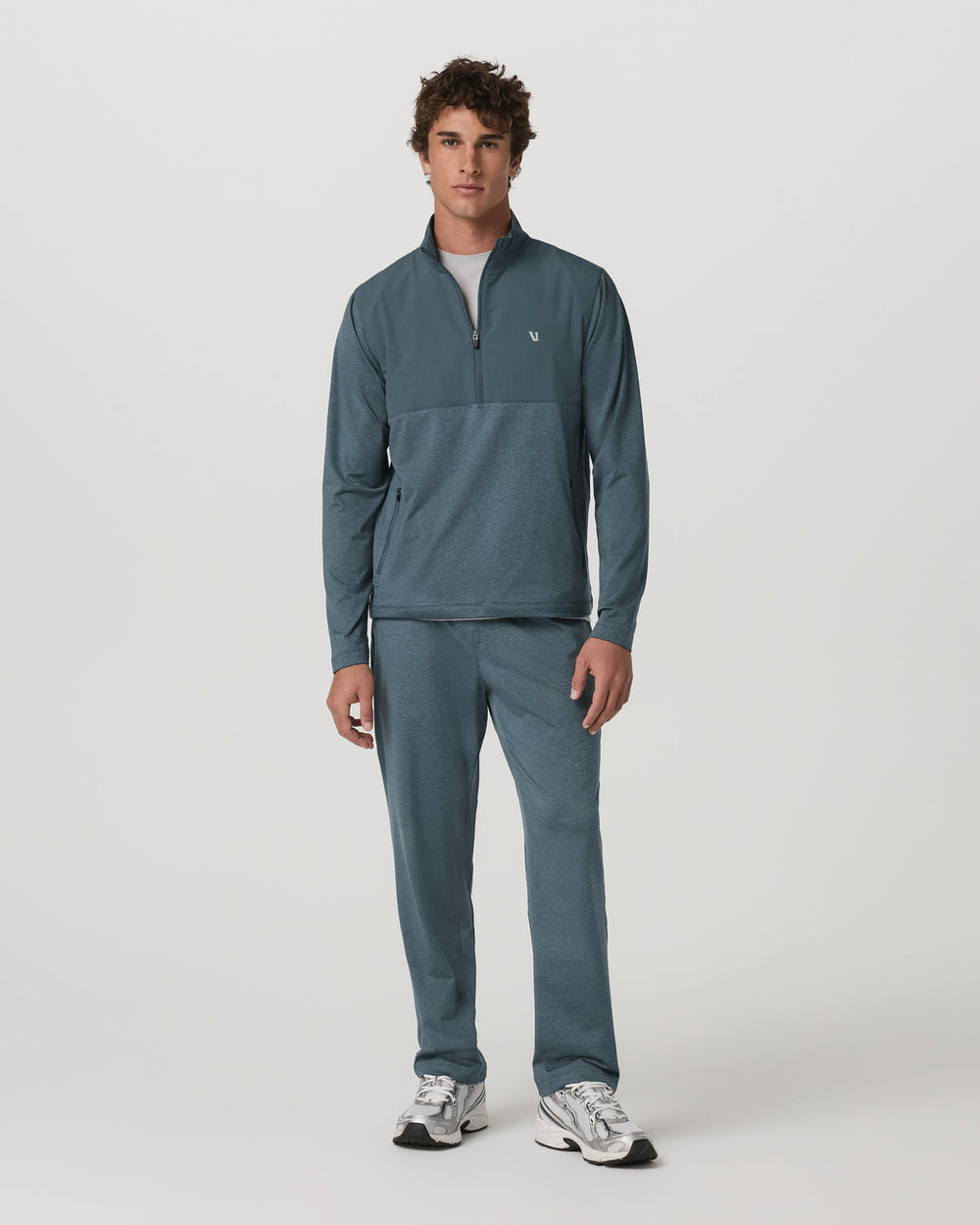 Vuori Men's Sunday Performance Track Pant 30" Blue Sea Heather| Vuori