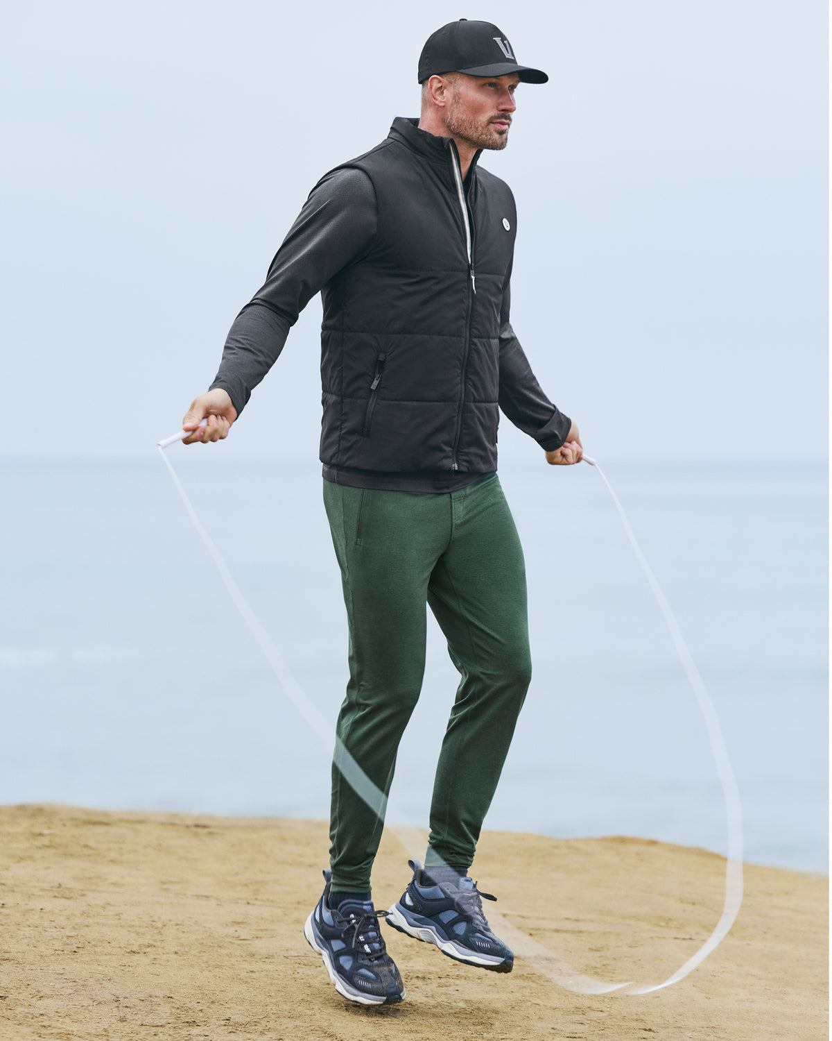 Vuori Ponto Performance Jogger Men's Spruce Heather Pant