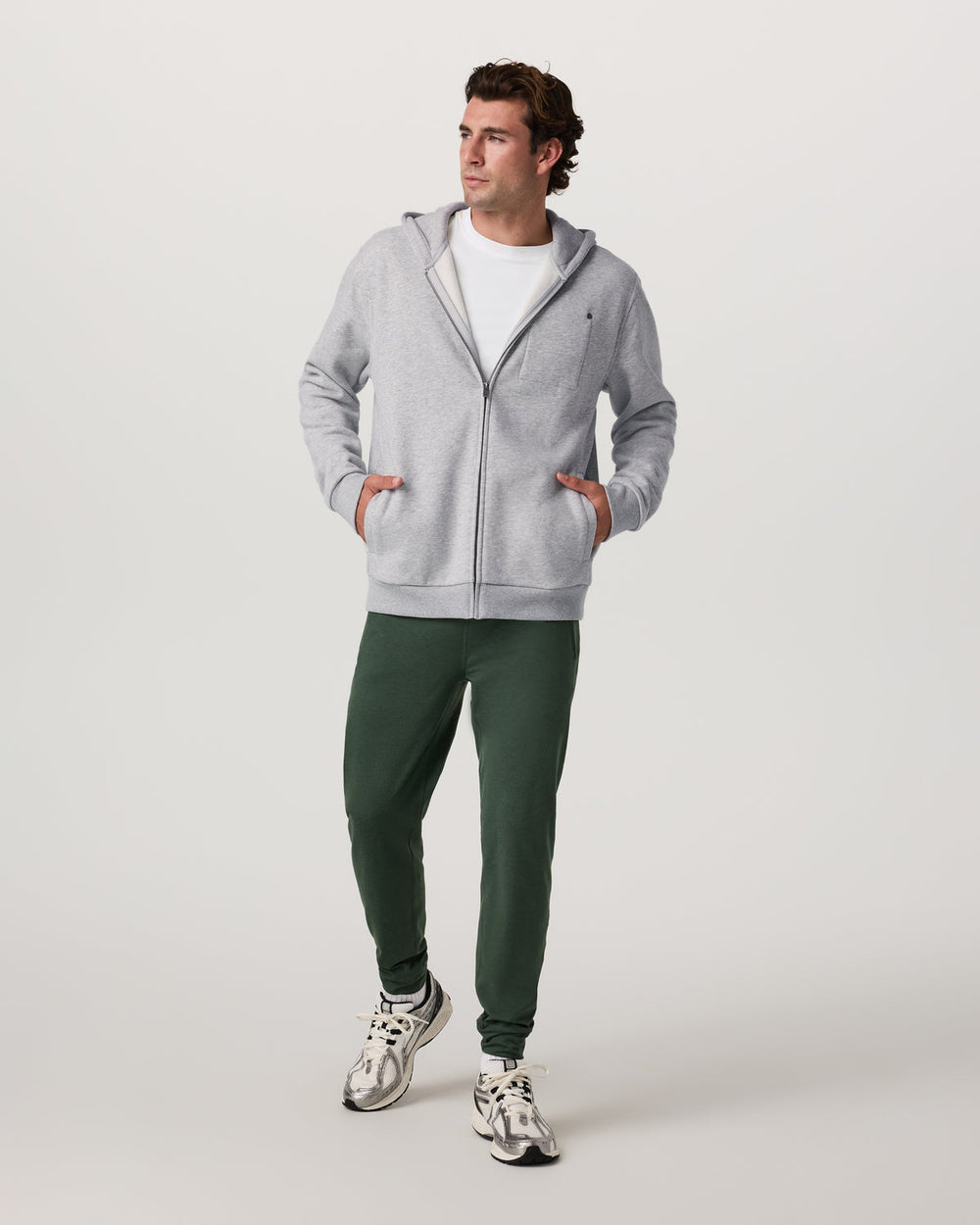 Vuori Ponto Performance Jogger Men's Spruce Heather Pant